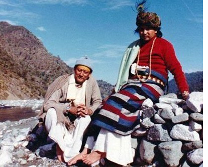 Muniraji with Babaji